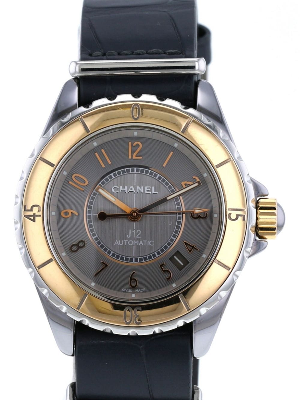 Pre-owned Chanel 2010s  J12 40mm In Silver