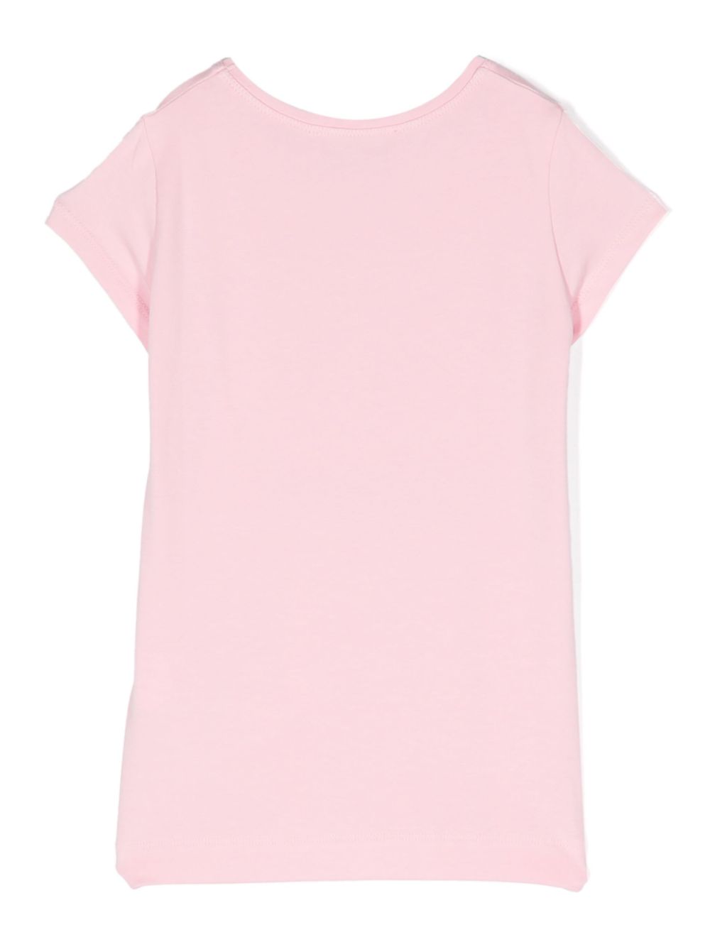 Monnalisa x Disney graphic-print T-shirt - Roze