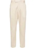 PT Torino feather-detail poplin trousers - Neutrals
