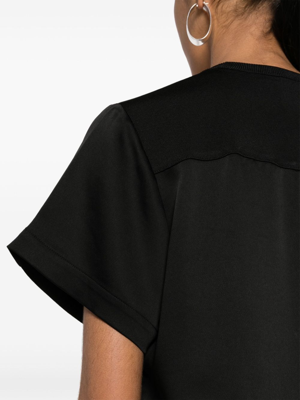 Shop Simkhai Addy Shortsleeved T-shirt In Black