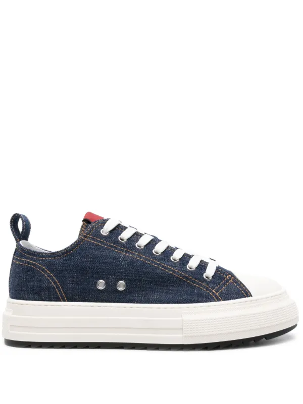 スニーカー DSQUARED2 Men Sneakers Denim SNM044301508443 M872 DSQUARED2 - Berlin Denim Sneakers Dsquared2