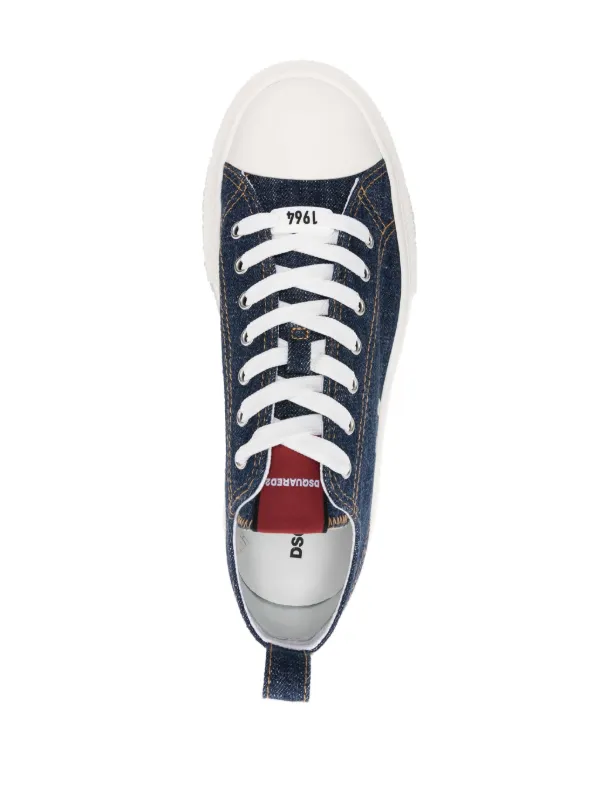 DSQUARED2 Berlin Denim Sneakers | Blue | FARFETCH display picture 1