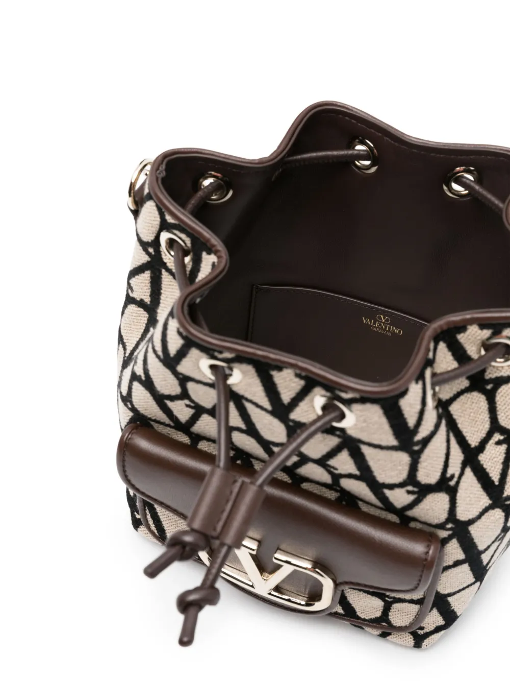 Valentino Garavani トワル イコノグラフ バケットバッグ