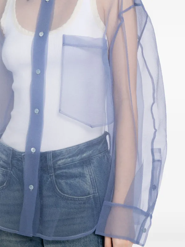 ENOF（イナフ）の「SHEER SHIRT（シャツ/ブラウス）」 - WEAR