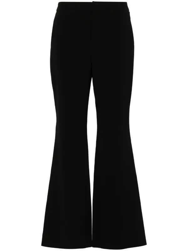 テ*い様 BALMAIN ブラック ベルベット フレアパンツ Balmain フレアパンツ | ブラック | FARFETCH JP