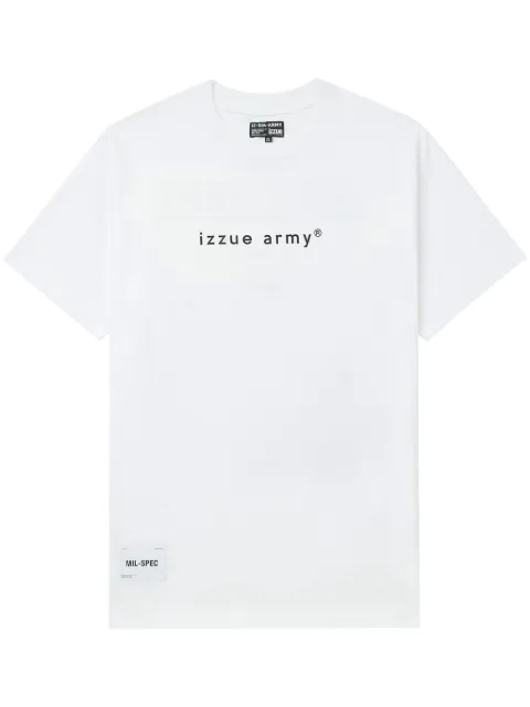 izzue logo-print cotton T-shirt