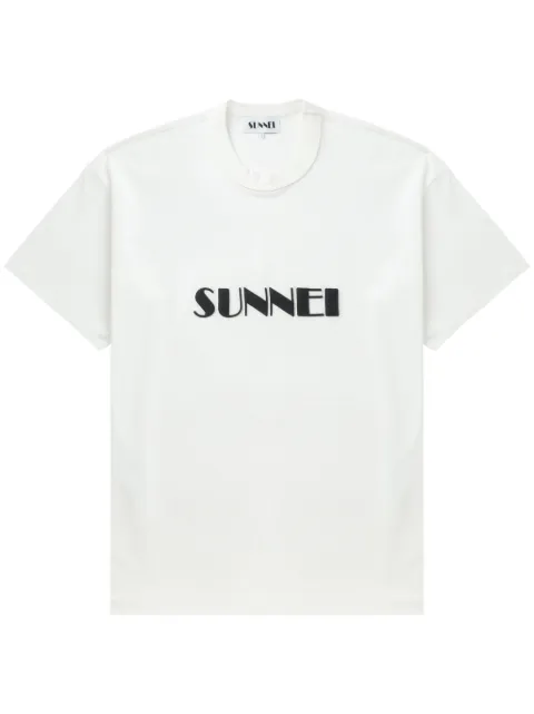 Sunnei logo-print cotton T-shirt