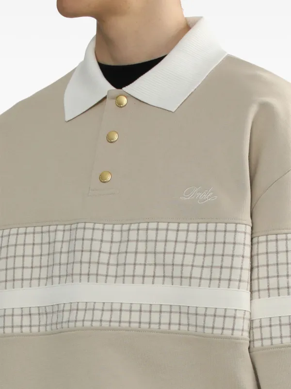 Drole De Monsieurスローガンスウェットシャツ新作★関税/送料込 Drôle De Monsieur Le Polo à Bandes スウェットシャツ
