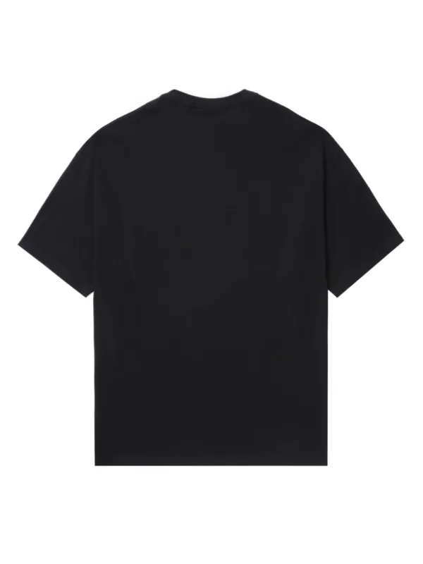 VTMNTS logo-print Cotton T-shirt | Black | FARFETCH