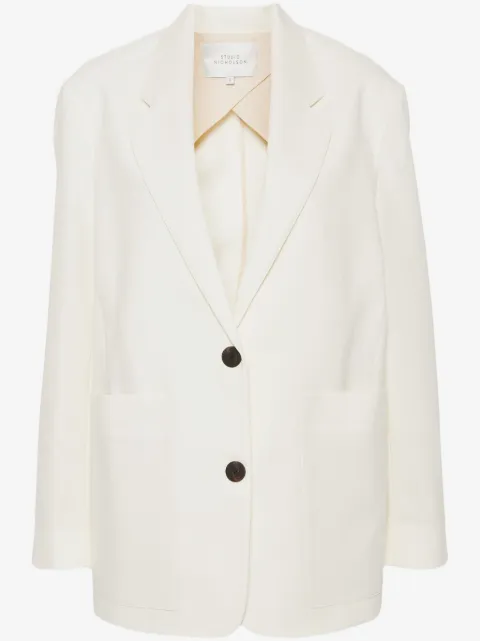 Studio Nicholson Conde single-breasted blazer