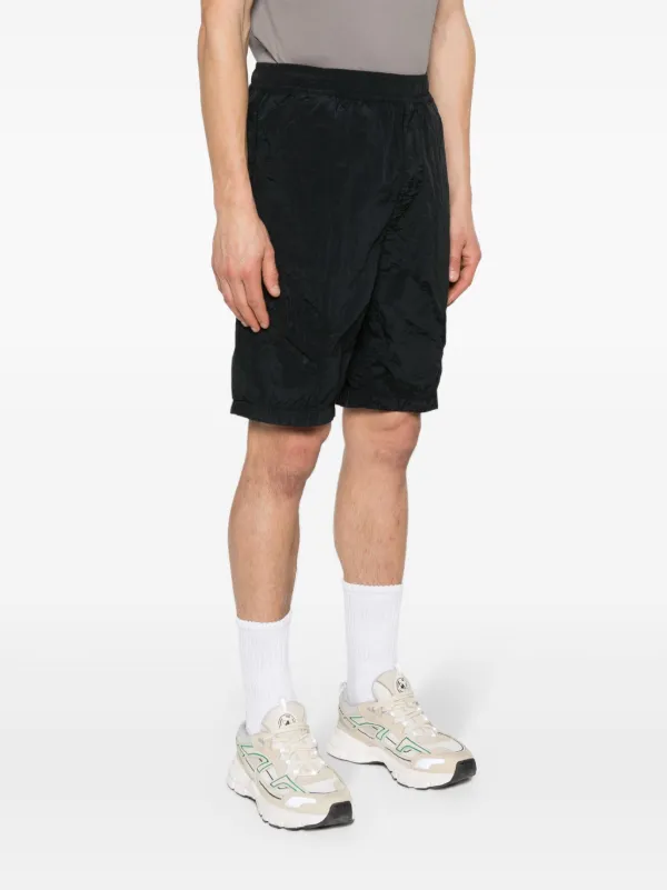 Stone Island コンパスバッジ ショートパンツ | ブラック