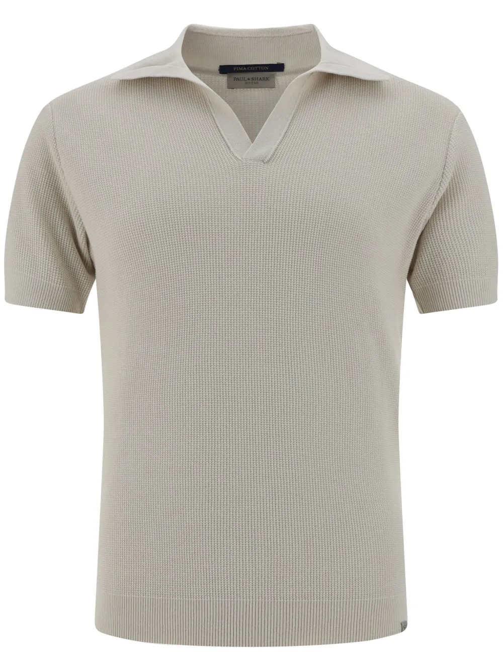 Paul & Shark Katoenen poloshirt Beige