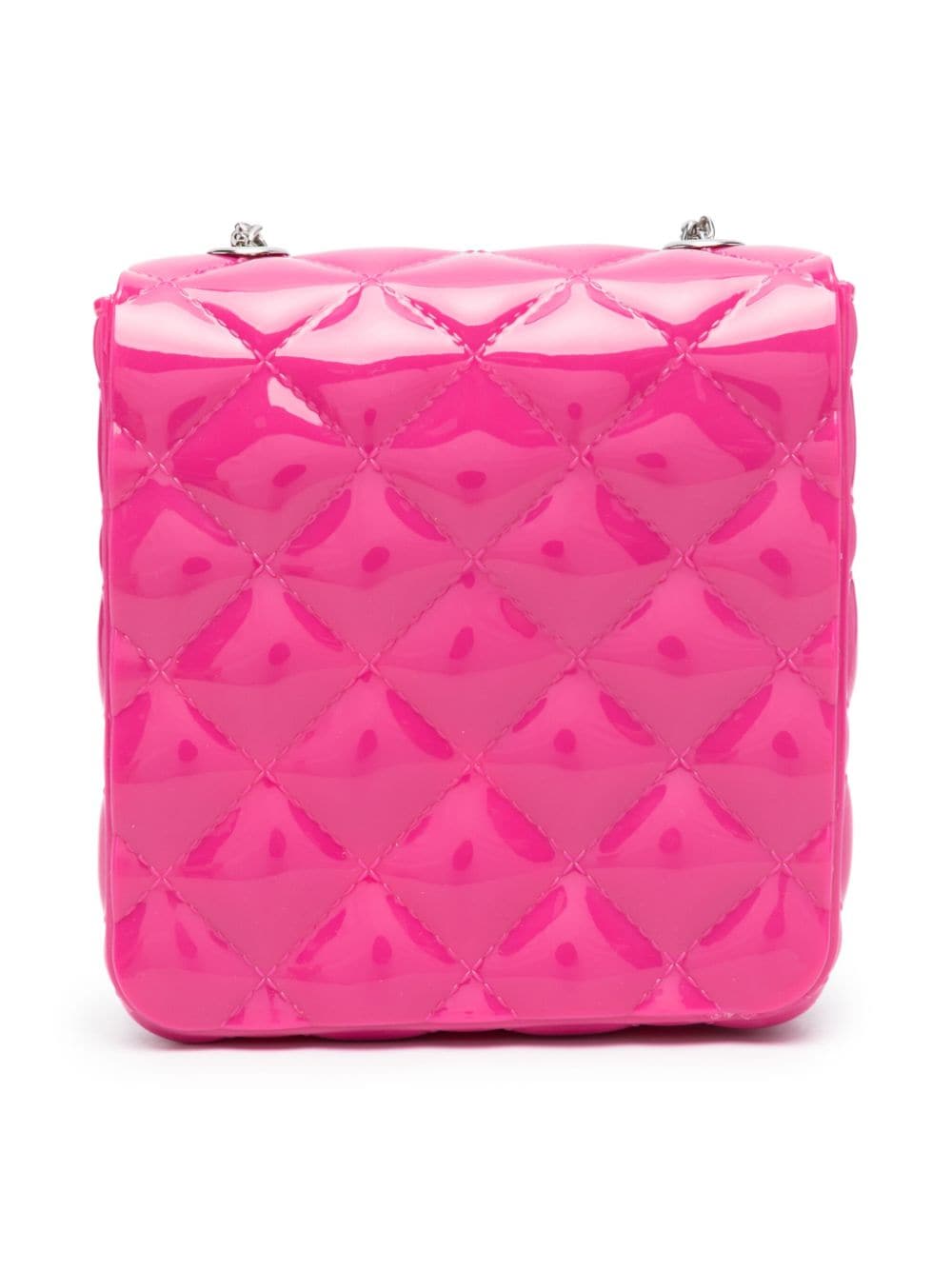 Shop Monnalisa Crystal-embellished Cross Body Bag In Pink