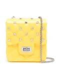 Monnalisa crystal-embellished cross body bag - Yellow