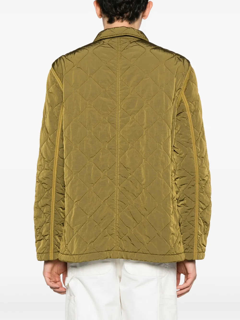 Burberry equestrian quilted jacket store