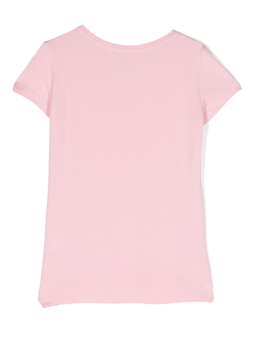 Shop Monnalisa Graphic-print T-shirt In Pink