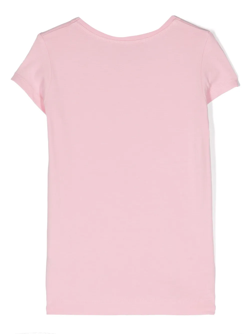 Shop Monnalisa Graphic-print T-shirt In Pink