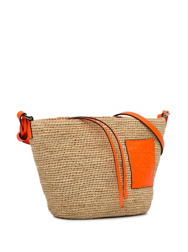 Loewe paula's ibiza discount raffia crossbody bag