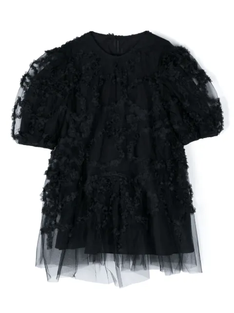 jnby by JNBY vestido de tul con bordado floral