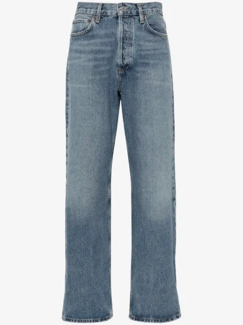 AGOLDE Fran mid-rise straight-leg jeans