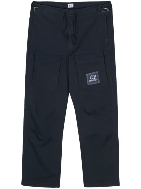 C.P. Company logo-appliqué cargo pants