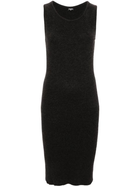 HOT SALE CHANEL 2000s wool midi dress Women