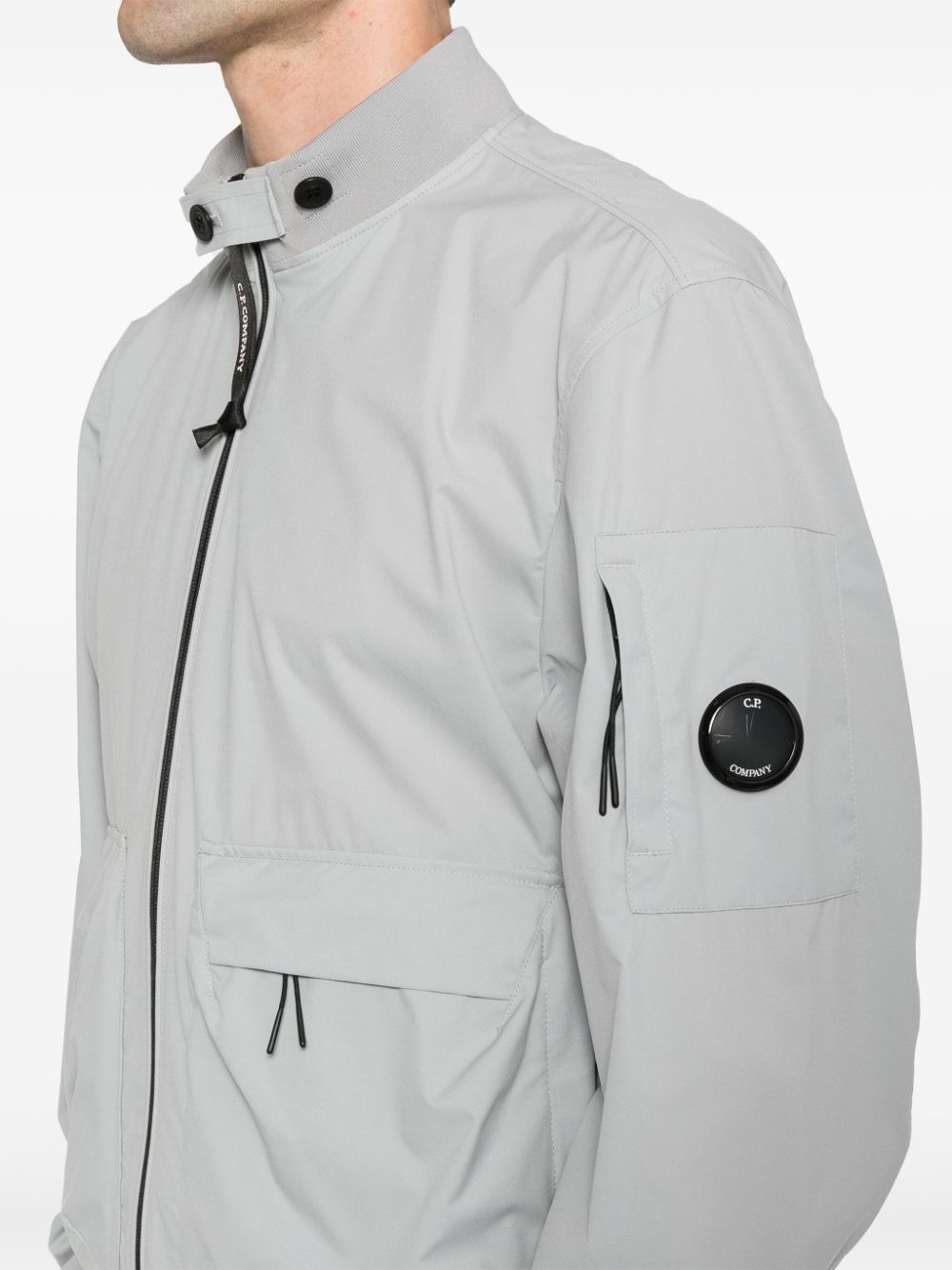 Shop C.p. Company Pro-tek Shell Jacket In Grey