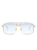 Cazal 6033/3 pilot-frame sunglasses - Gold