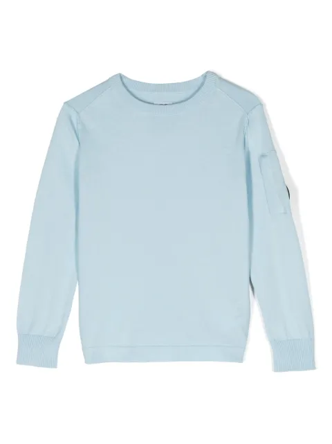 C.P. Company Kids Lens-detail cotton jumper