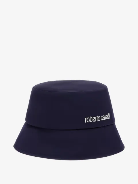 Roberto Cavalli bøllehat med logobroderi