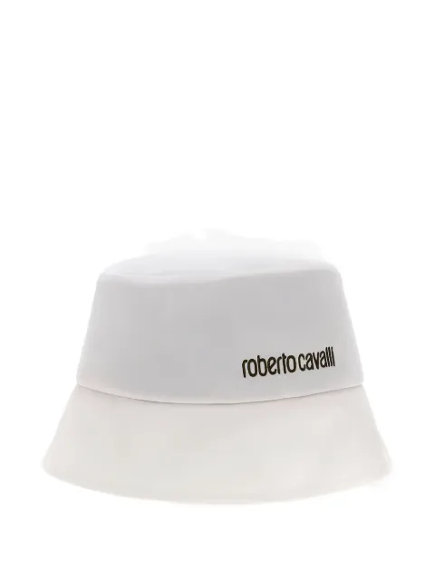 Roberto Cavalli embroidered-logo bucket hat