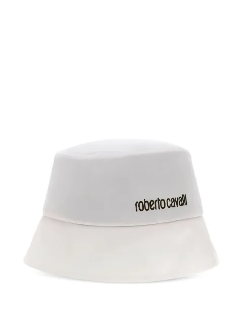 Roberto Cavalli embroidered-logo bucket hat