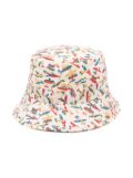 Bonpoint Liberty-print cotton sun hat - Neutrals