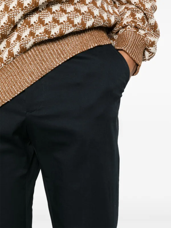 パンツ ETRO FW25 Etro Trousers Blue (WREA0002 99TJEF7S9883) ETRO Tapered Leg Trousers | Blue | FARFETCH