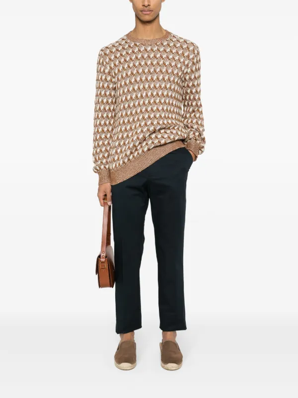 ETRO Tapered Leg Trousers | Blue | FARFETCH