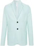 Harris Wharf London single-breasted honeycomb blazer - Blue
