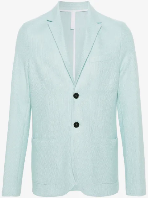 Harris Wharf London blazer à simple boutonnage