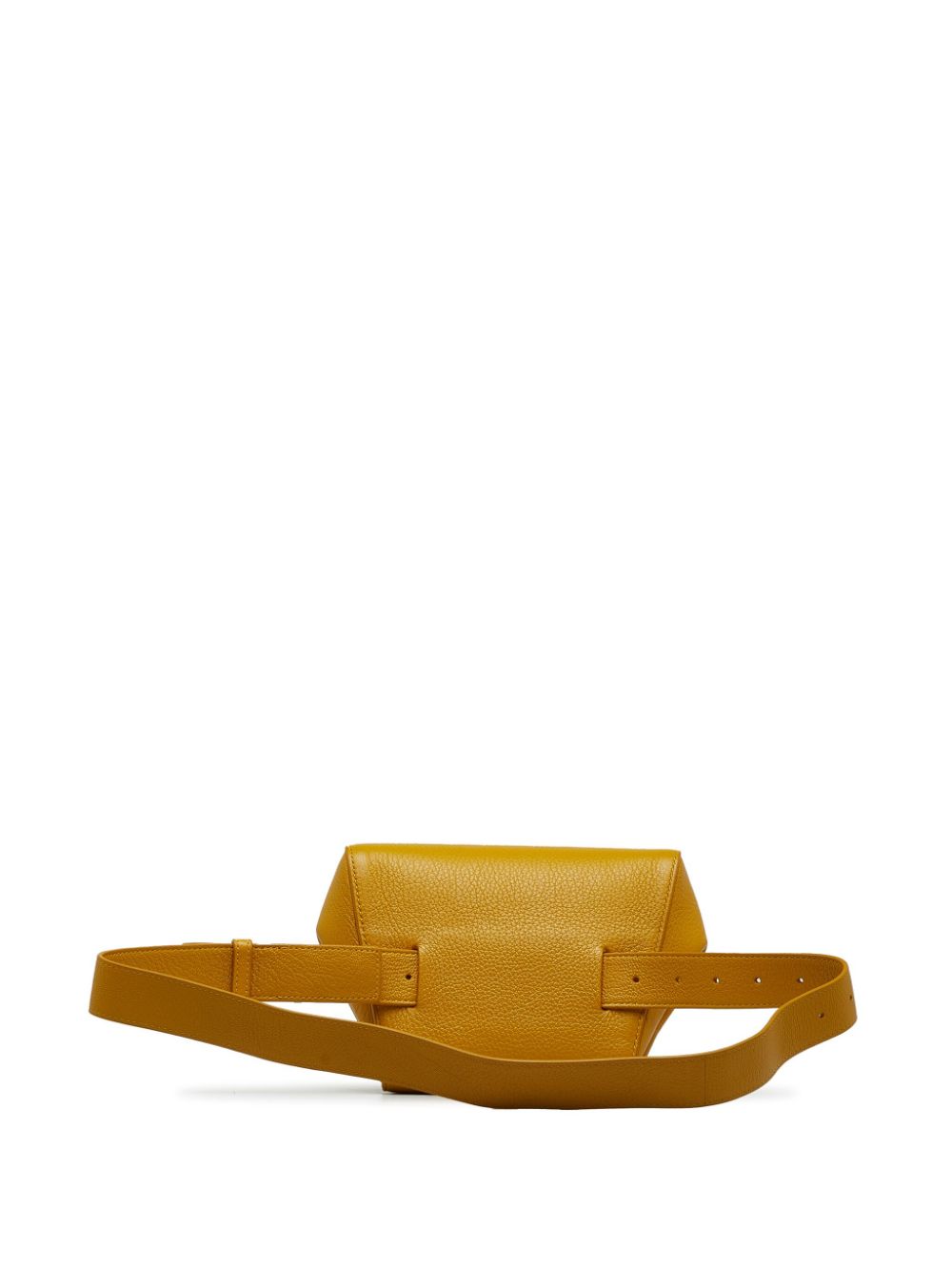 Bottega Veneta Pre-Owned 2016-2022 Geometric leather belt bag - Geel