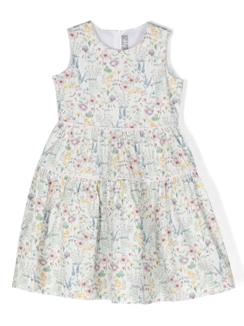 Il Gufo vestido sin mangas con motivo floral