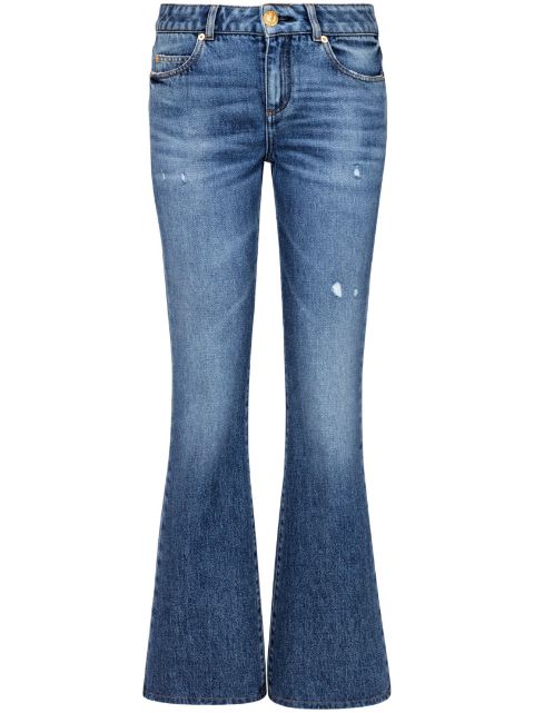 Balmain mid-rise flared jeans