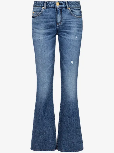 Balmain mid-rise flared jeans