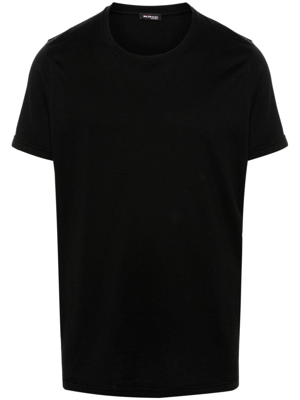 Kiton T-shirt met ronde hals Zwart