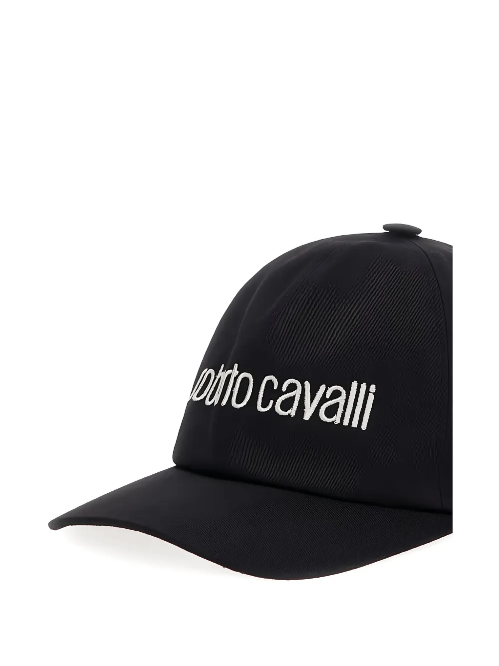 Roberto Cavalli embroidered-logo baseball cap - Nero