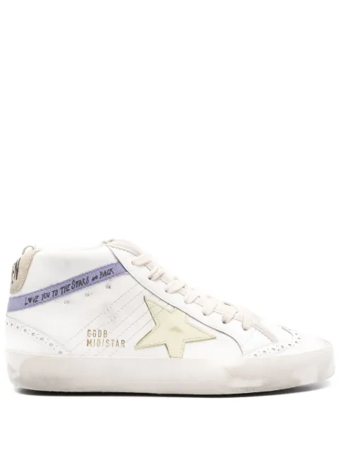 Golden Goose Mid Star High-Top-Sneakers