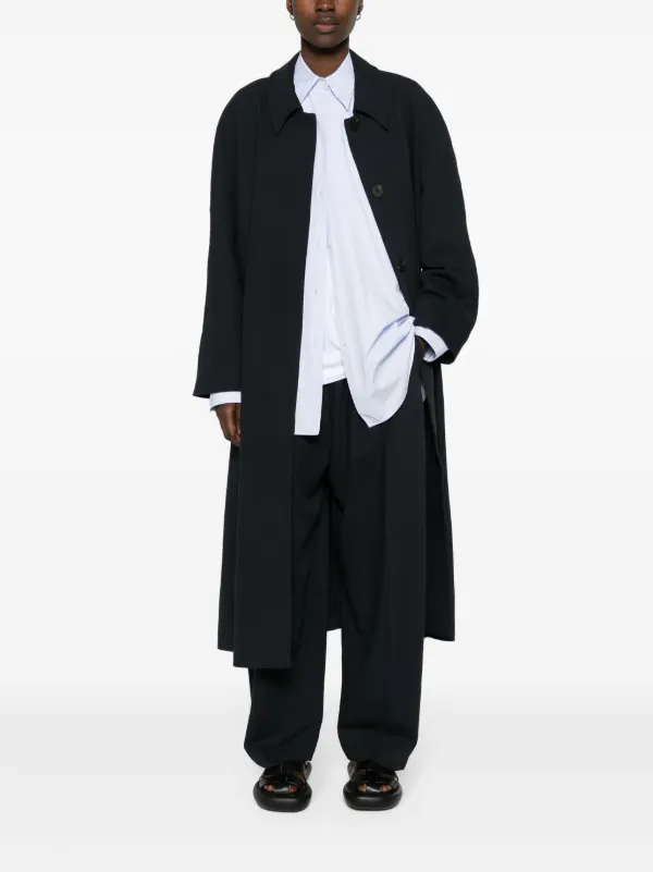Studio Nicholson ワイドパンツ | ブルー | FARFETCH JP