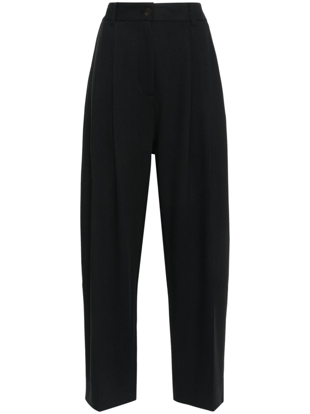 twill palazzo pants