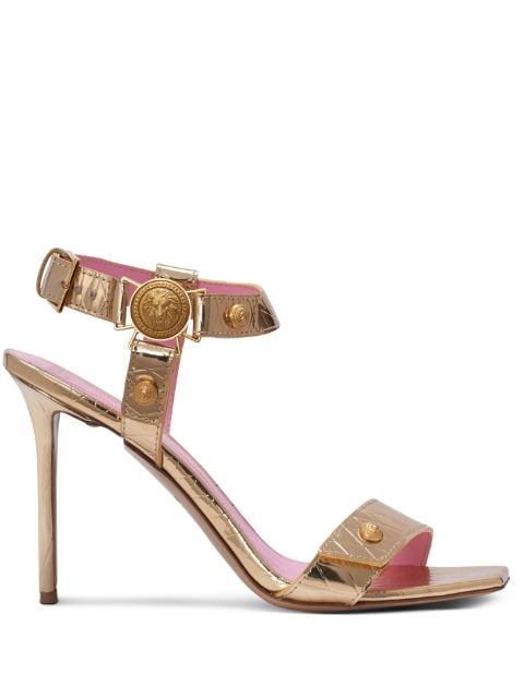 Balmain Eva 95mm leather sandals