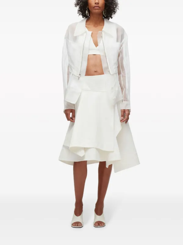 3.1 Phillip Lim レイヤード ジャケット | ホワイト | FARFETCH JP