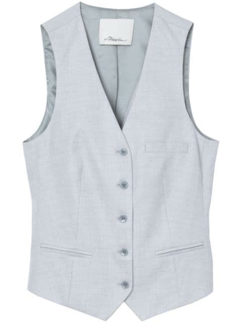 3.1 Phillip Lim built-in bra waistcoat