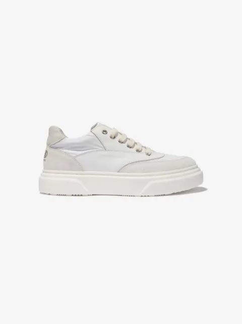 MM6 Maison Margiela Kids low-top sneakers i læder